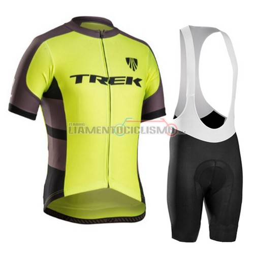 Abbigliamento Ciclismo Trek 2016 nero e giallo