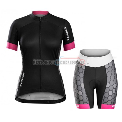 Abbigliamento Ciclismo Trek 2016 nero e rosso