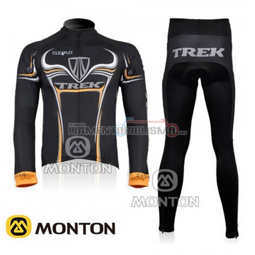 Abbigliamento Ciclismo Trek ML 2009 nero e giallo