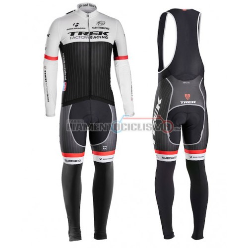 Abbigliamento Ciclismo Trek ML 2016 nero e bianco