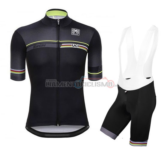 Abbigliamento ciclismo UCI 2016 nero