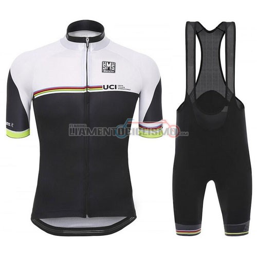 Abbigliamento Ciclismo UCI 2016 bianco e nero