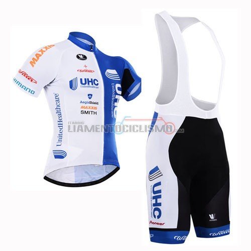 Abbigliamento Ciclismo UHC 2015 bianco e blu