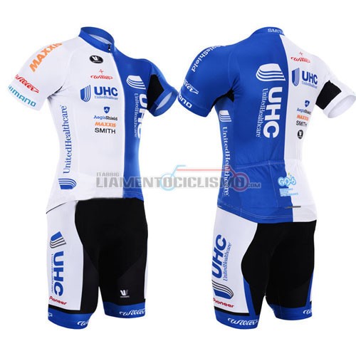 Abbigliamento Ciclismo UHC 2015 bianco e blu