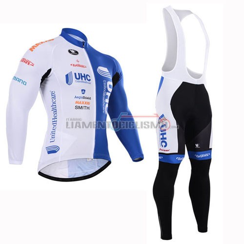 Abbigliamento Ciclismo UHC ML 2015 bianco e blu