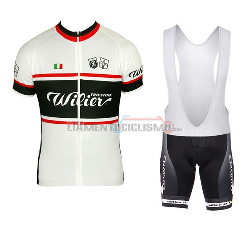 Abbigliamento Ciclismo Wieiev 2015 nero e bianco