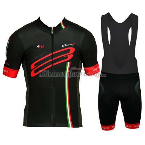 Abbigliamento Ciclismo Wieiev 2015 rosso e nero